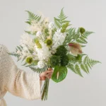 Artificial Fern &amp; Flower Bouquet 5