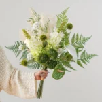 Artificial Fern &amp; Flower Bouquet 2