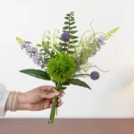 Kleiner künstlicher Dianthus-Strauß 3