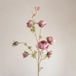 Artificial Garden Rose Spray Stem 3