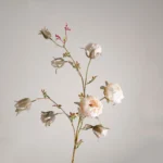 Artificial Garden Rose Spray Stem 4