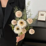 Artificial Gerbera Flower Bunch 5
