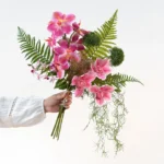 Artificial Orchid Hand Tied Bouquet 4
