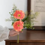 Artificial Iceland Poppy Stem 3