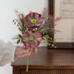 Artificial Iceland Poppy Stem 4