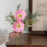 Artificial Iceland Poppy Stem 5