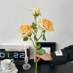 Artificial Rose Spray Stem 1