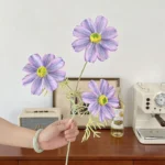 Large Headed Artificial Cosmos Stem 4