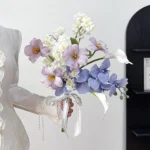 Artificial Cascading Wedding Bouquet 3