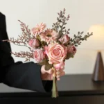 Dried Flower Wedding Bouquet 1