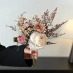 Dried Flower Wedding Bouquet 2