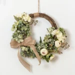 Artificial Dried Flower Wreath 4