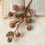 Dried Look Artificial Berry Stem 3