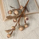 Dried Look Artificial Berry Stem 4