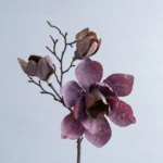 Dried Look Artificial Magnolia Stem 2