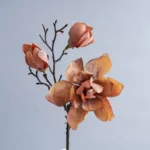 Dried Look Artificial Magnolia Stem 1