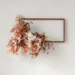 Artificial Floral Wall Art Frame 3