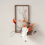 Artificial Floral Wall Art Frame 4