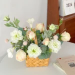 Large Artificial Flower Basket 3