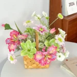 Large Artificial Flower Basket 2