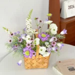 Large Artificial Flower Basket 5