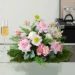 Artificial Table Centrepiece Flowers 1