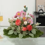 Artificial Table Centrepiece Flowers 6