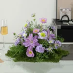 Artificial Table Centrepiece Flowers 5
