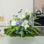 Artificial Table Centrepiece Flowers 4