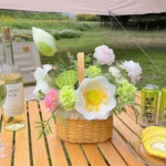 Artificial Summer Flower Basket 1
