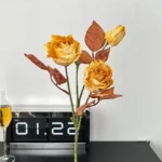 Vintage Artificial Rose Stem 6