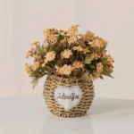 Artificial Flower Gift Basket 2