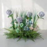 Artificial Grass and Flower Landscape 4