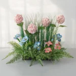 Artificial Grass and Flower Landscape 3