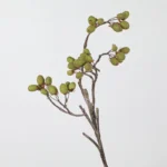 Artificial Gum Nut Berry Stem 1