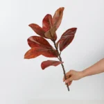 Artificial Magnolia Leaf Branch 5