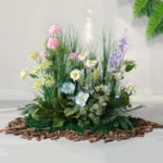Artificial Ornamental Grass Border 2