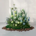 Artificial Ornamental Grass Border 1
