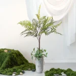 Artificial Potted Plant, Cement Pot 2