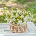 Artificial Daisy Basket 5