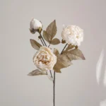 Dried Look Artificial Peony Stem 2
